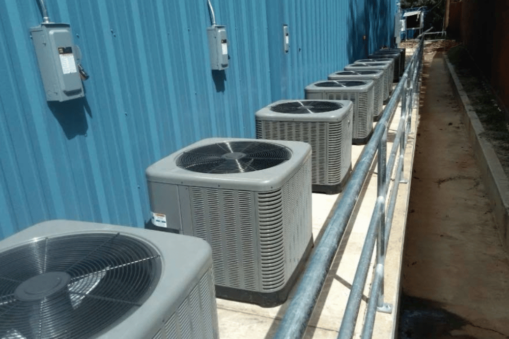 Commercial AC installation in Plantersville, TX