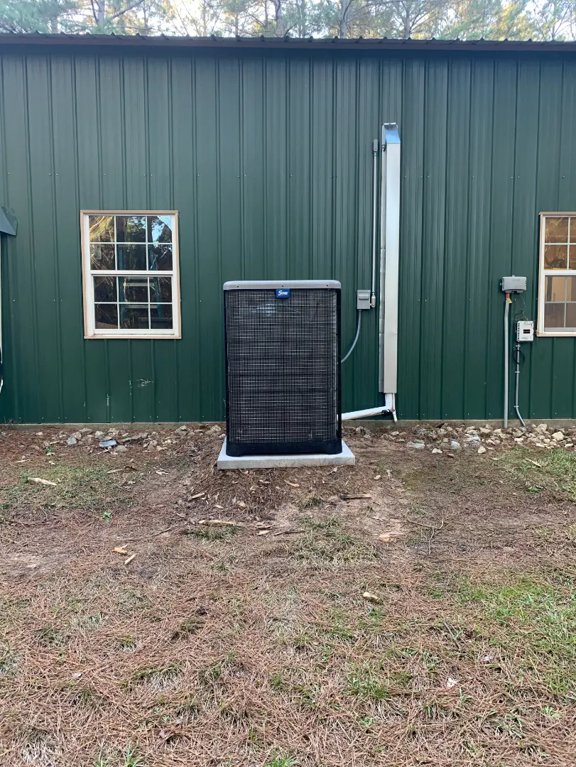 Air conditioning services in Plantersville, TX featuring an AC unit for repair, installation, and maintenance by Big State AC & Heating